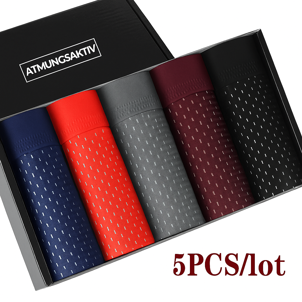 SoftLuxe™ - 10er-Pack Boxershorts aus Bambusfaser [5 KAUFEN, 10 BEKOMMEN]
