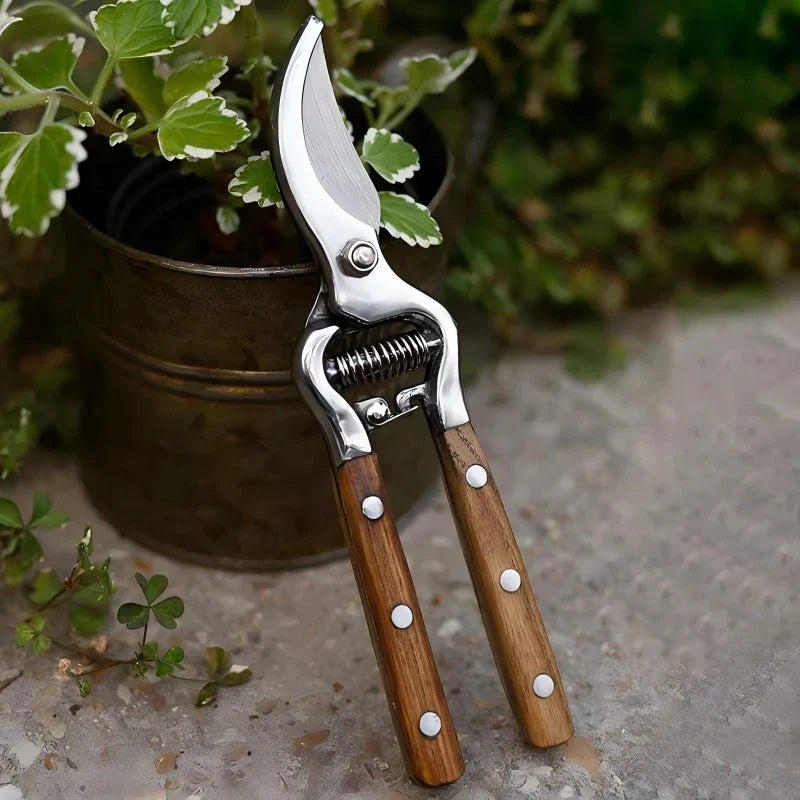 Gartenschere im Vintage-Stil - WoodTrim™