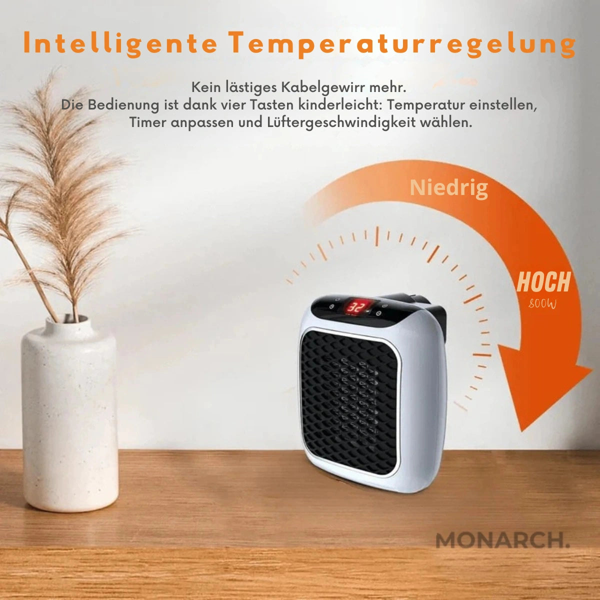 HeatWave™ - Tragbare Wandheizung
