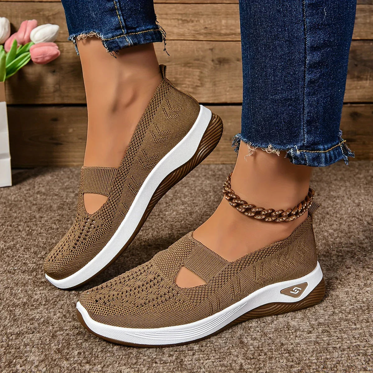 CloudWear™ – Atmungsaktive und Ultra-Komfortable Orthopädische Sneaker für Damen - [BLACK FRIDAY] - [1 ZAHLEN, 2 BEKOMMEN]