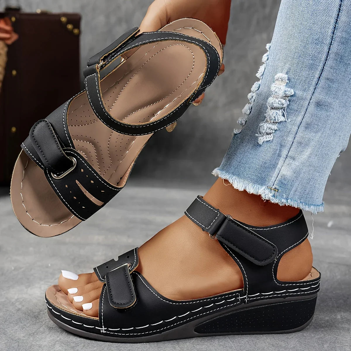 Élise™ | Bequeme Orthopädische Sandalen Élise