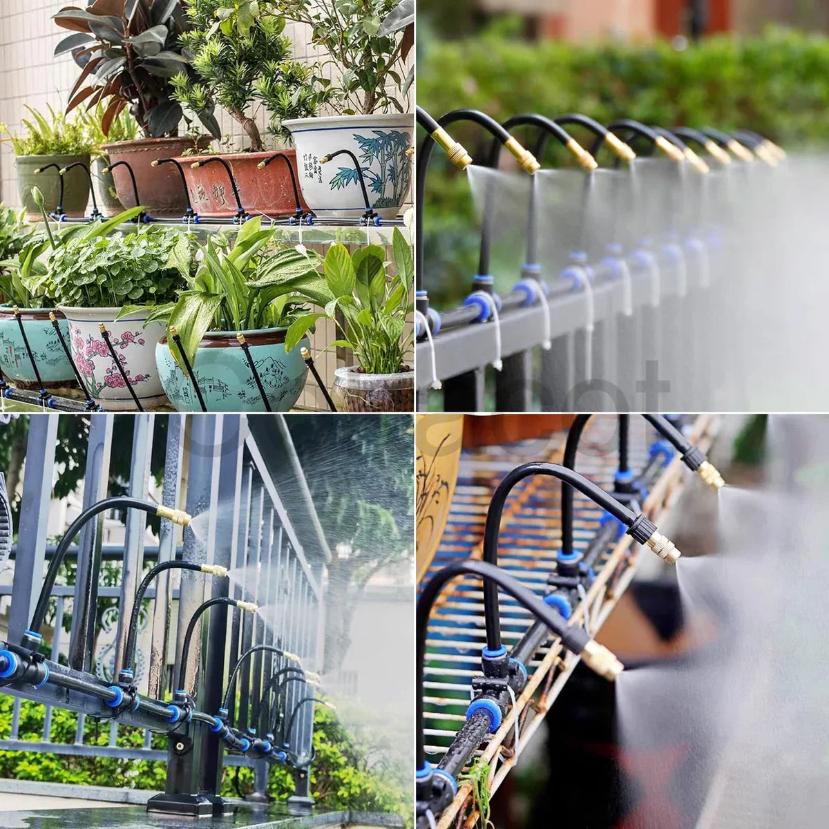 Hochdruck-Garten-Sprühsystem - MistFlow™
