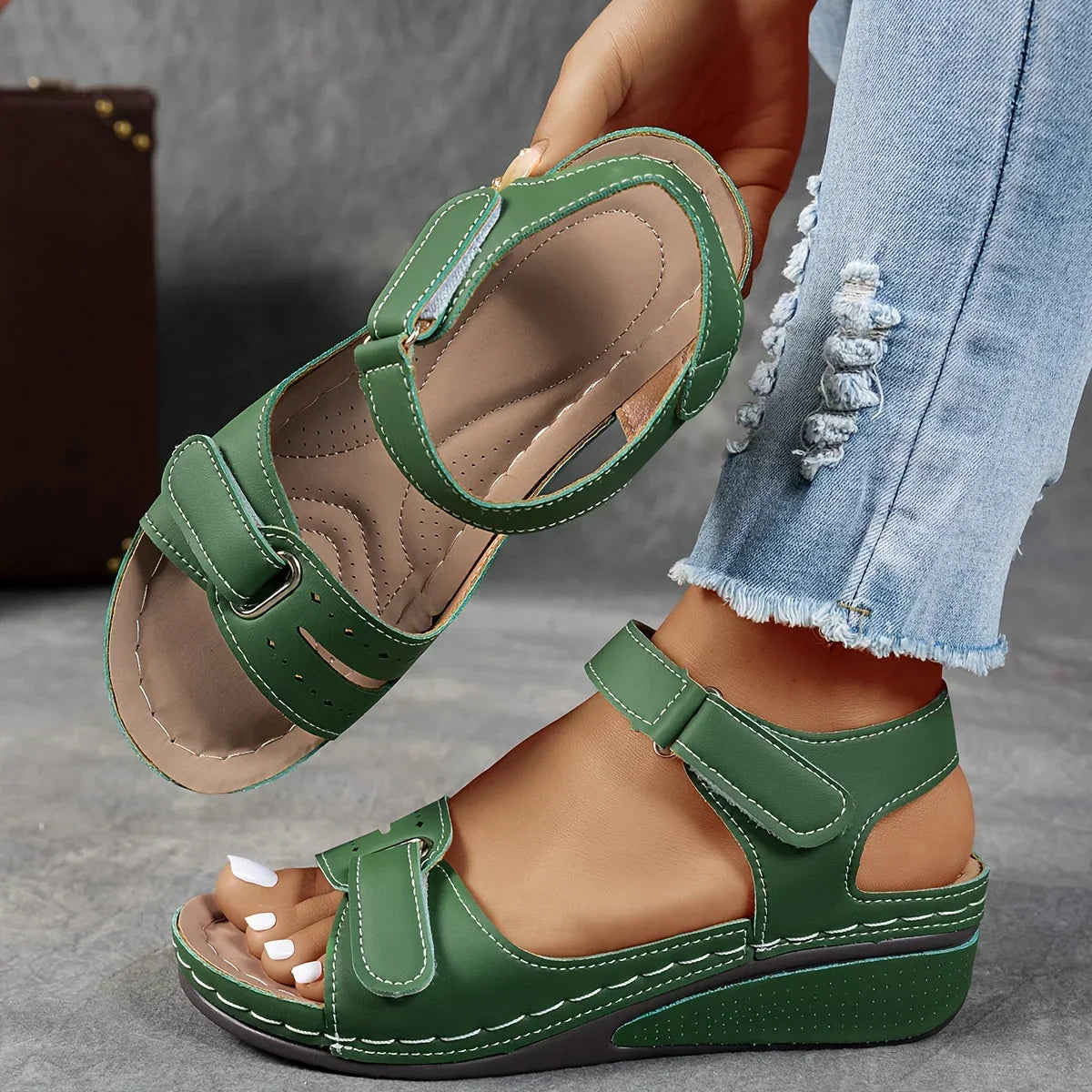 Élise™ | Bequeme Orthopädische Sandalen Élise