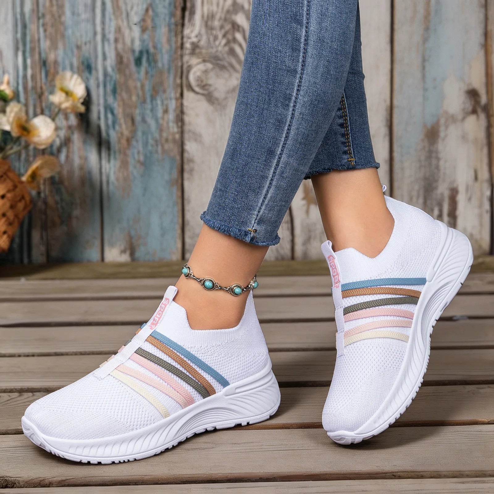 Claire™ │ Komfortable und rutschfeste Sneaker