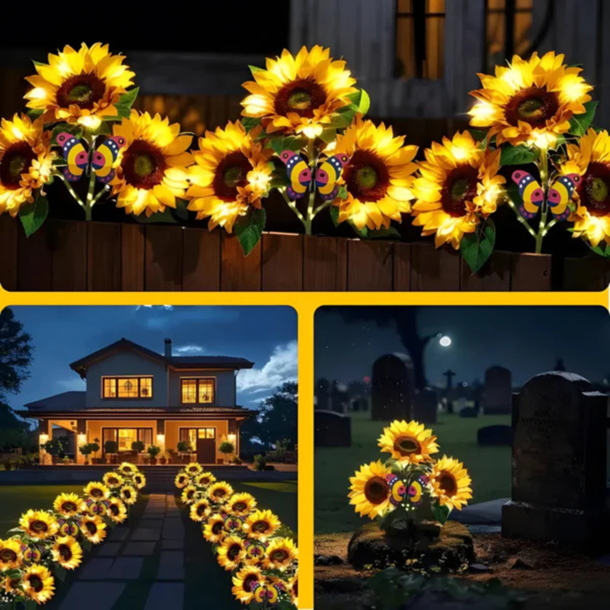 Solar SunFlower™ LED-Leuchten