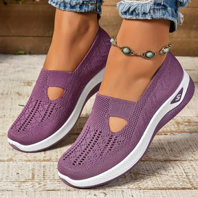 CloudWear™ – Atmungsaktive und Ultra-Komfortable Orthopädische Sneaker für Damen - [BLACK FRIDAY] - [1 ZAHLEN, 2 BEKOMMEN]