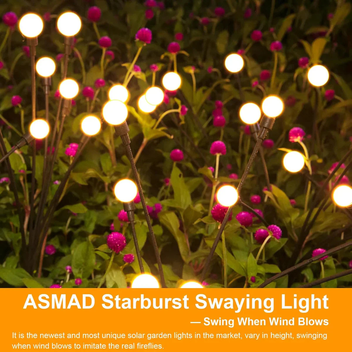 Flexible Gartenäste mit Beleuchtung – GlowStems™
