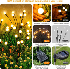 Flexible Gartenäste mit Beleuchtung – GlowStems™
