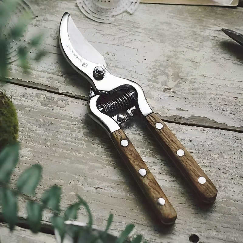 Gartenschere im Vintage-Stil - WoodTrim™