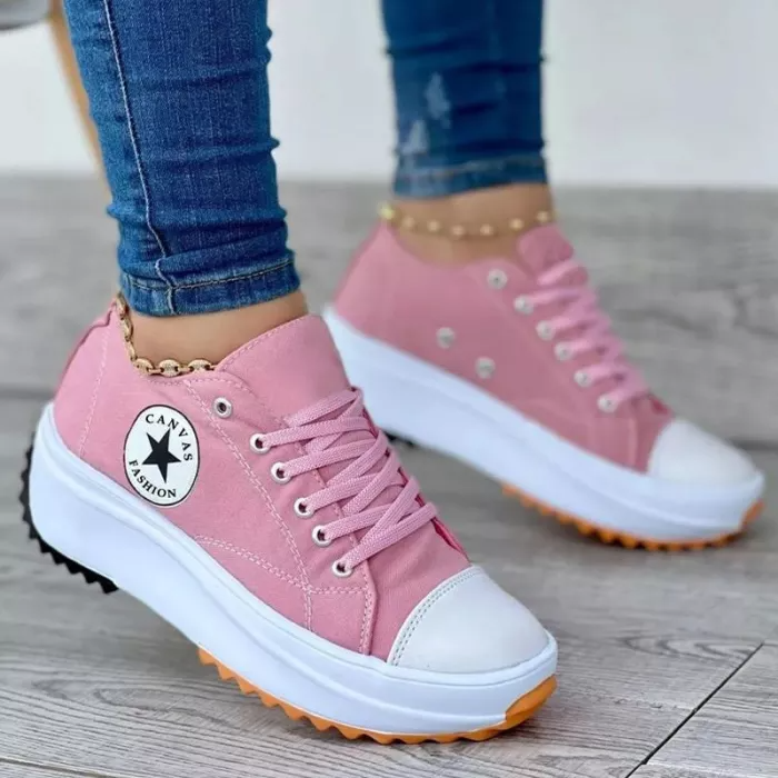 Monarch Wear - Kellyn Orthopädische Komfort-Canvas-Schuhe