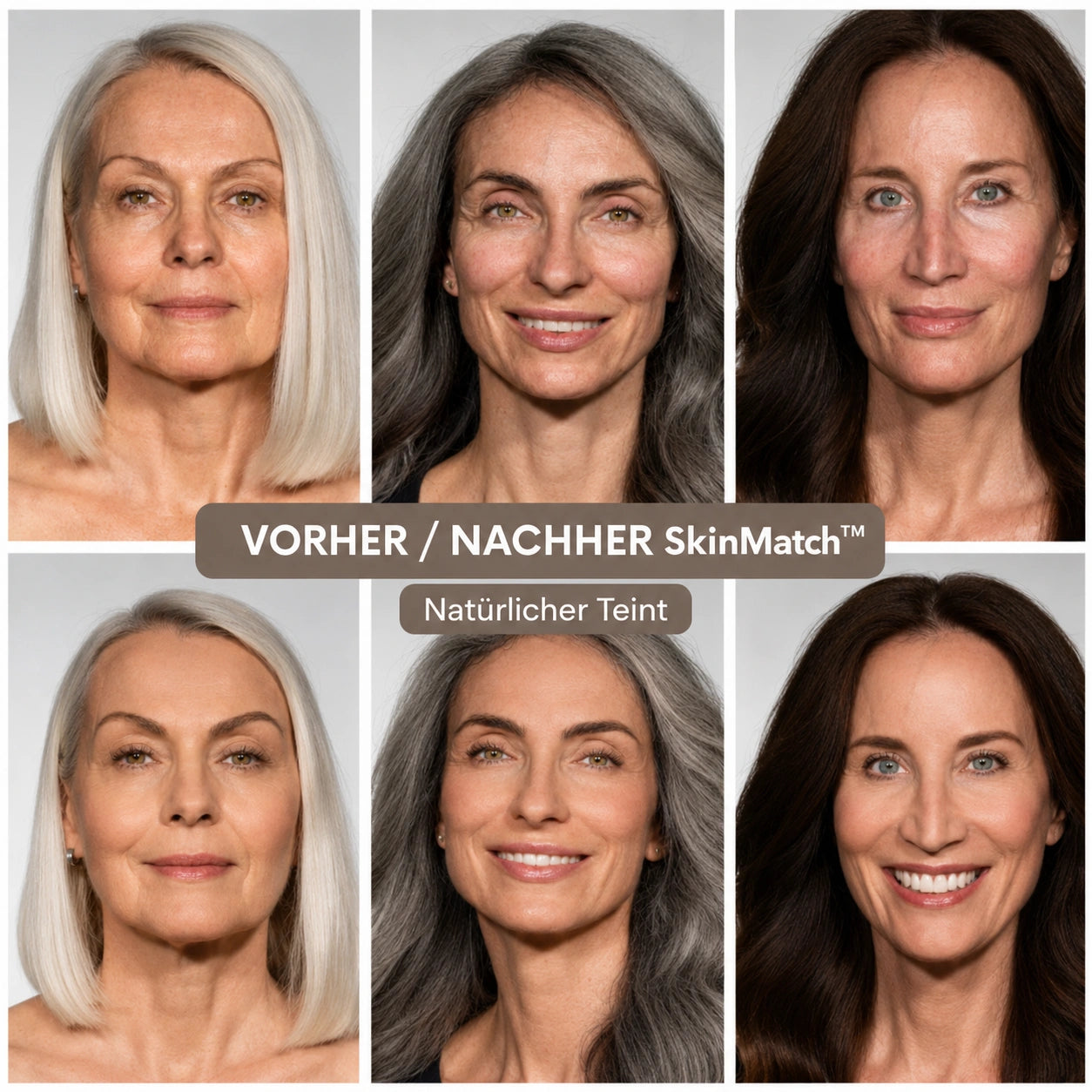 Monarch Wear | Intelligente Foundation – Integrierter Pinsel & Anpassungsfähige Pigmente – SkinMatch™
