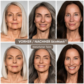 Monarch Wear | Intelligente Foundation – Integrierter Pinsel & Anpassungsfähige Pigmente – SkinMatch™