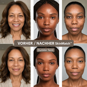 Monarch Wear | Intelligente Foundation – Integrierter Pinsel & Anpassungsfähige Pigmente – SkinMatch™