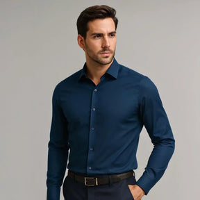 Monarch Wear – Slim Fit Infinity™ Bügelfreies Hemd  - [BLACK FRIDAY] – [1 ZAHLEN, 2 BEKOMMEN]