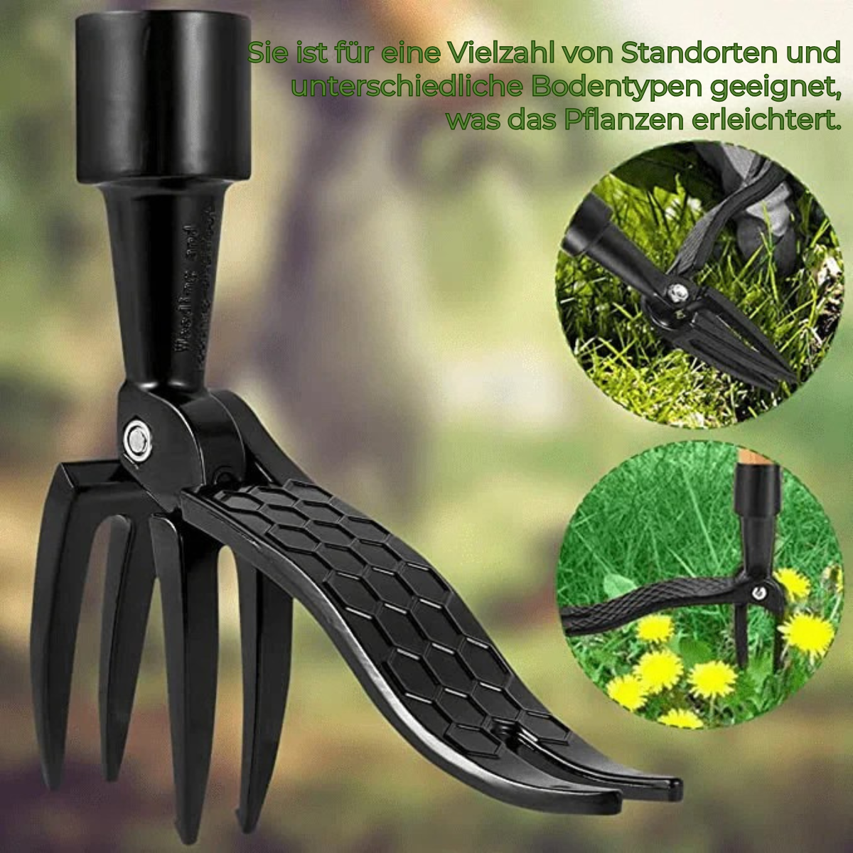 Ultra Unkrautzieher – Premium-Aufrechter Garten-Unkrautentferner