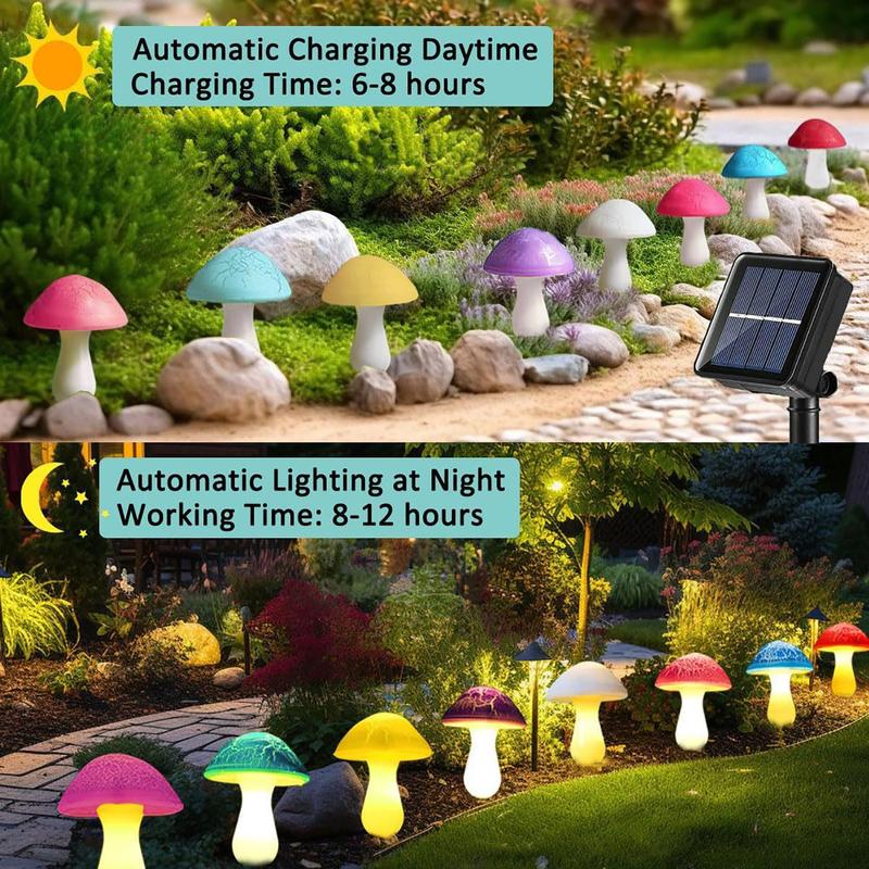 Bunte LED-Pilzleuchten – GlowShroom™