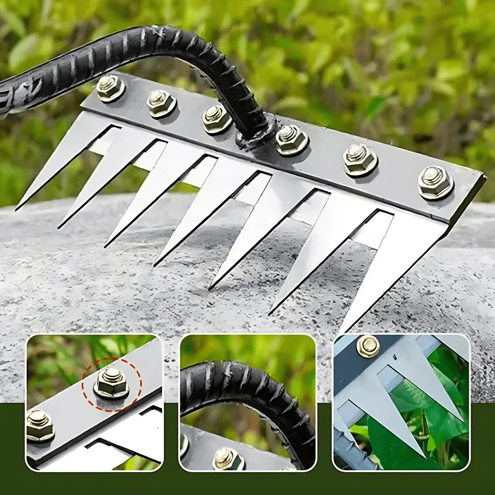 Monarch Wear – Verstärkter Gartengabel mit Kohlenstoffstahlzähnen - IronClaw™