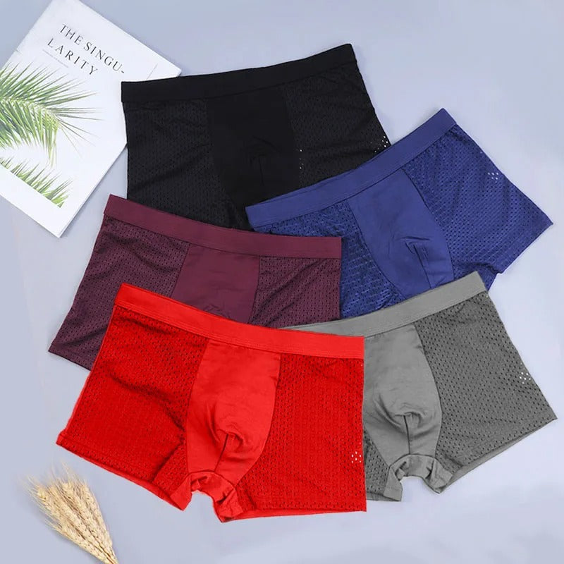 SoftLuxe™ - 10er-Pack Boxershorts aus Bambusfaser [5 KAUFEN, 10 BEKOMMEN]